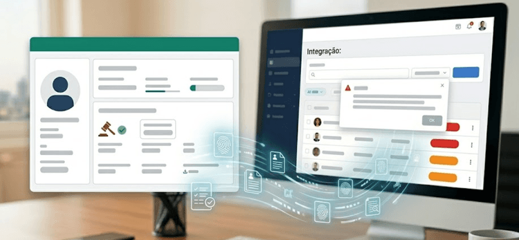 Integração background check e ATS