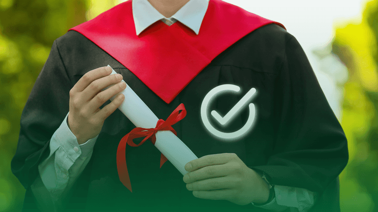 Checagem de diploma e verificação educacional